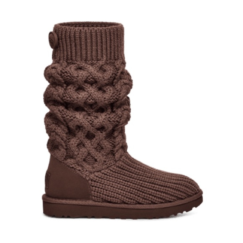 New UGG Classic Cardi Cabled Knit Sz 7 NWOT/BOX